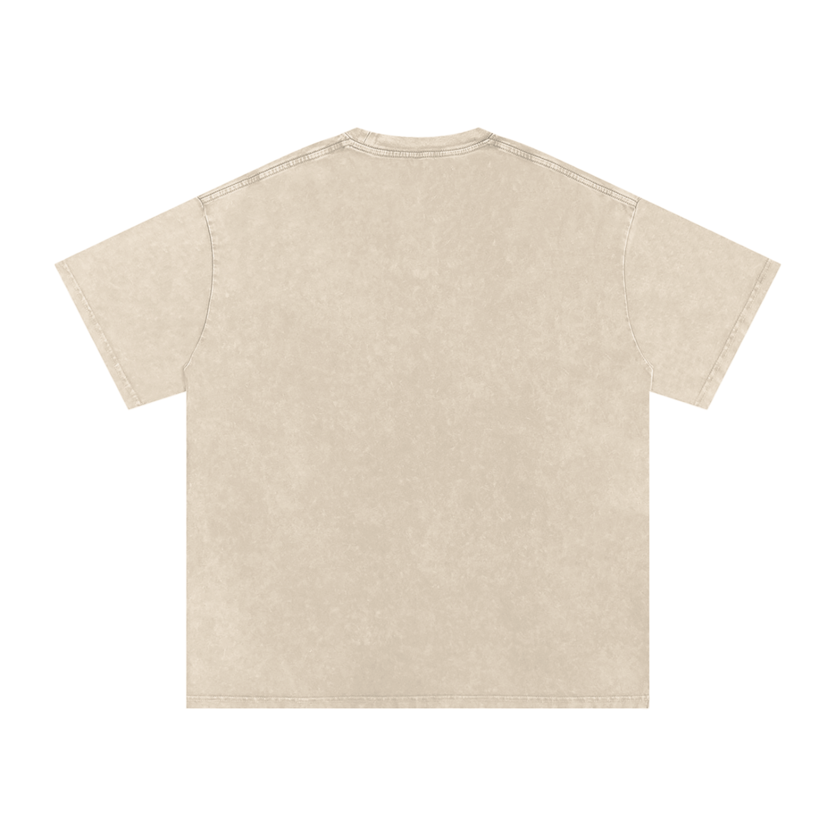 GYMNAVY Snow-Washed Oversized Cotton T-Shirt