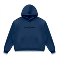 Unisex Oversized Color Block Fleece Hoodie